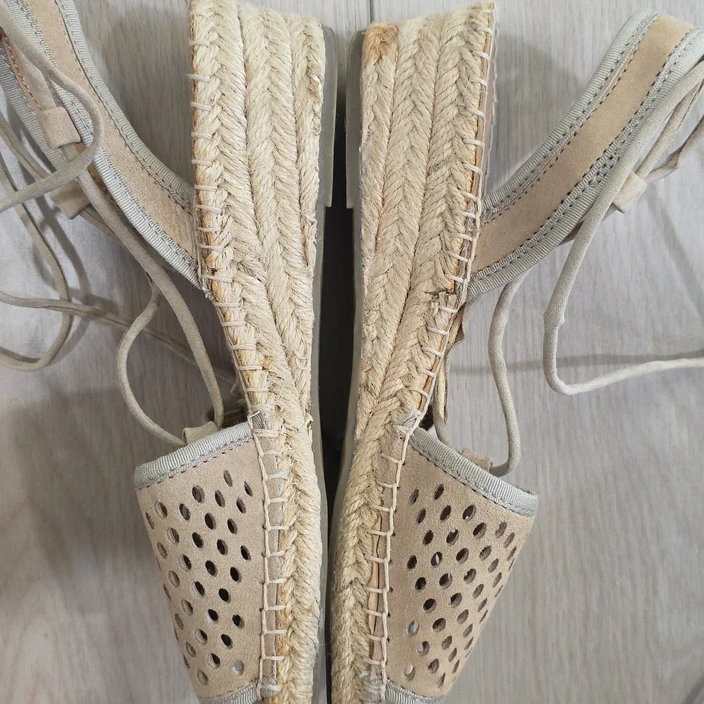 Franco Sarto Women's Beige Espadrilles